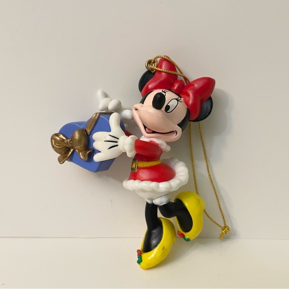 Vintage Minnie Mouse Disney Enesco Tree-Rific Christmas Ornament 3 Inch